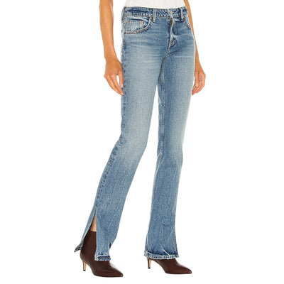 Grlfrnd Slim Bootcut Melrose Hailey Denim Jeans Size 28