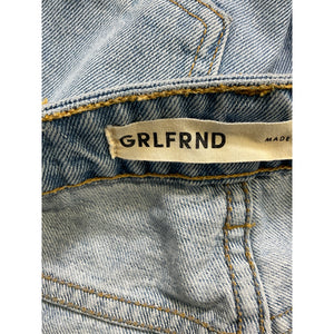 Grlfrnd Classic Hudson Yards Harlow Petite High Rise Boot Denim Jeans Size 26