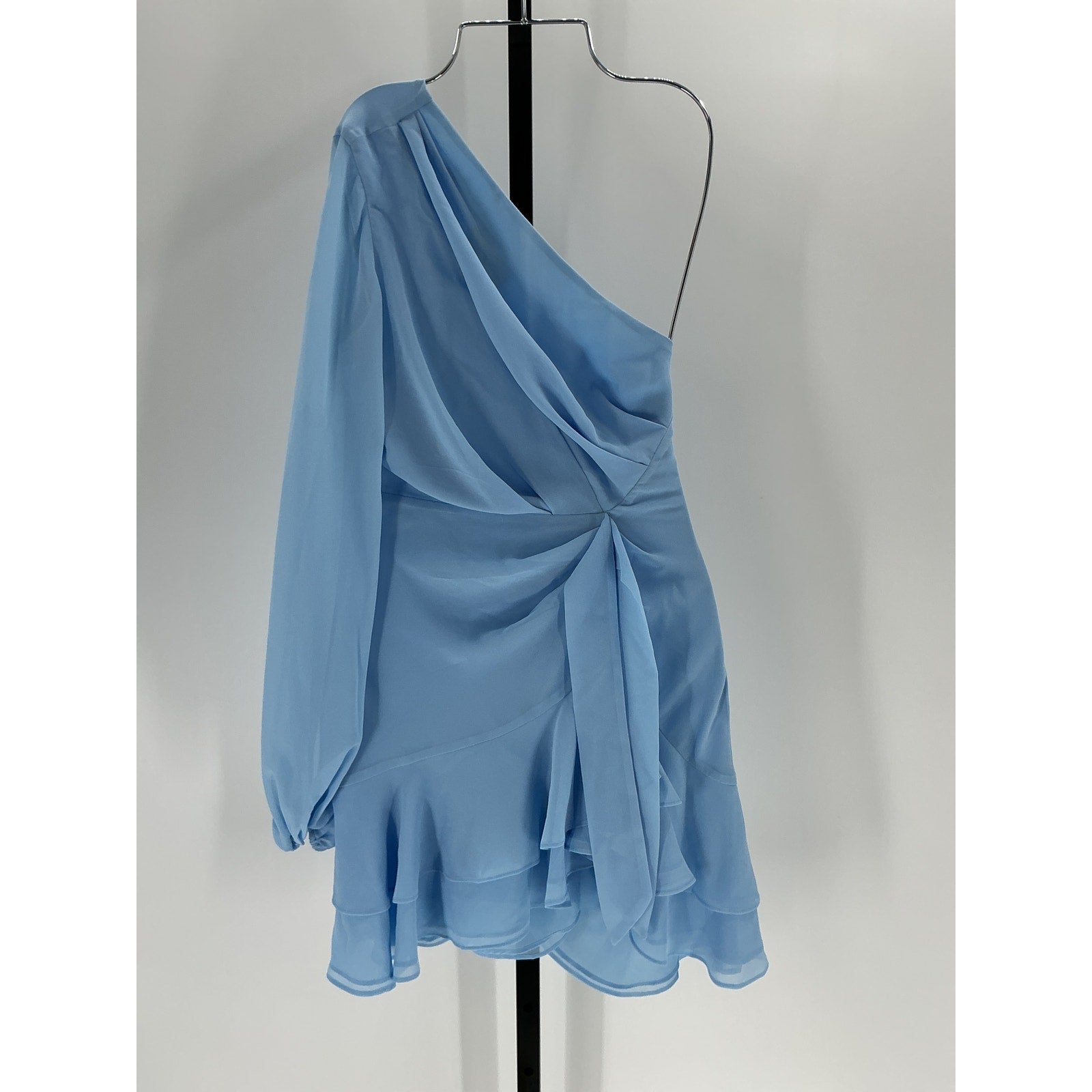 Michael Costello x Revolve 'Sunny' Blue Polyester Mini Dress Size XXS