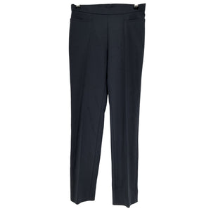 Akris Sleek Blue Franca Techno Cotton Pants Size 2