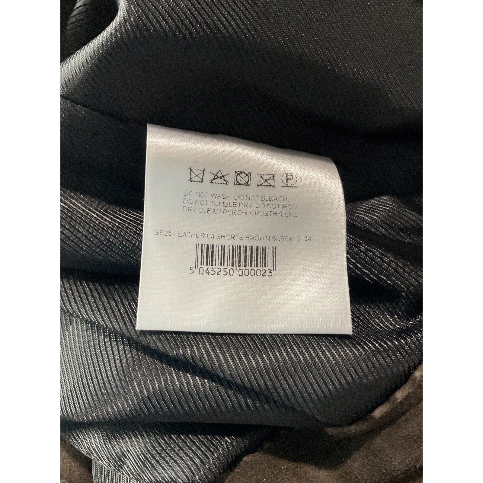 Magda Butrym 'Suede' Brown Shorts Size FR 34 / US 2