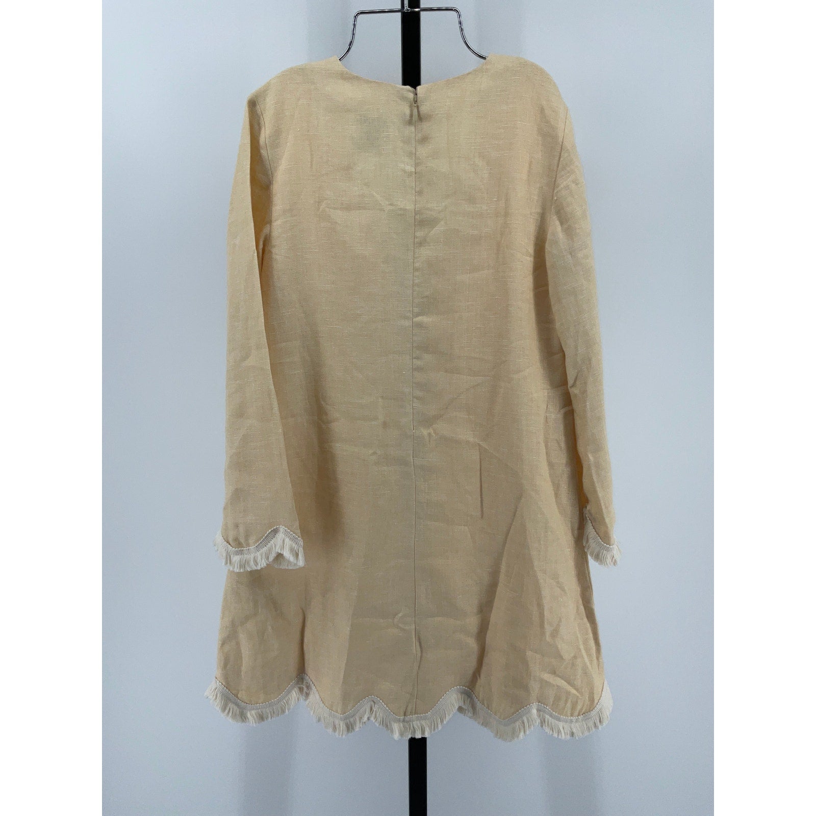Posse 'Essie' Yellow Linen Kaftan Dress Size XXS