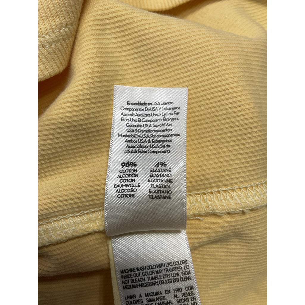 Mother 'The Yippie' Beige Cotton Tank Top Size S