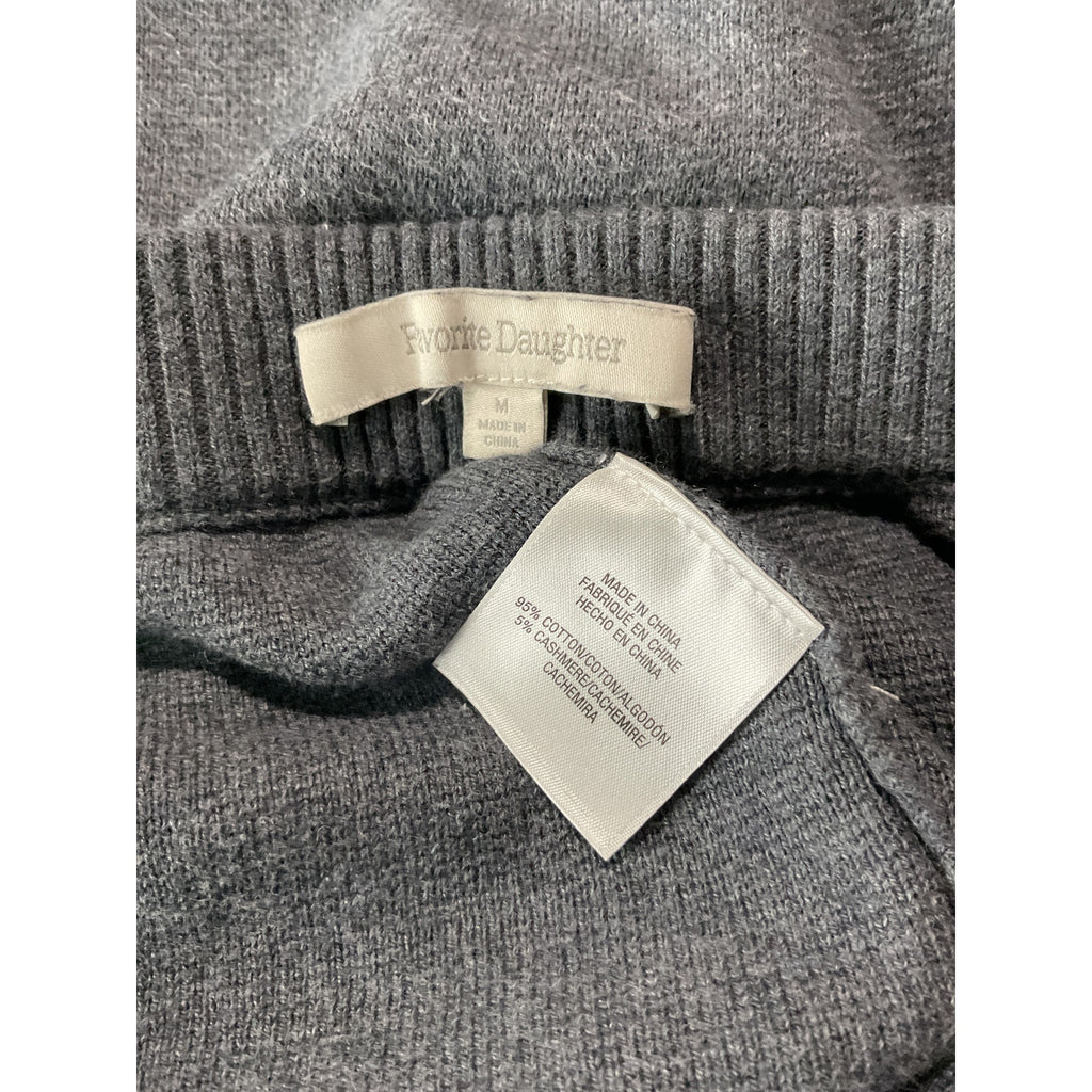 Favorite Daughter 'Fatigue' Grey Cotton Sisters Jogger Size M