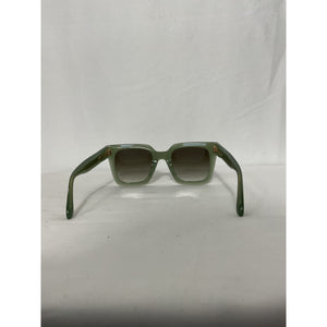 Isabel Marant Oversized Green Square Butterfly Sunglasses Size OS
