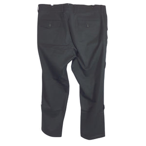 Craig Green Cropped Black Twill Trousers Size XL