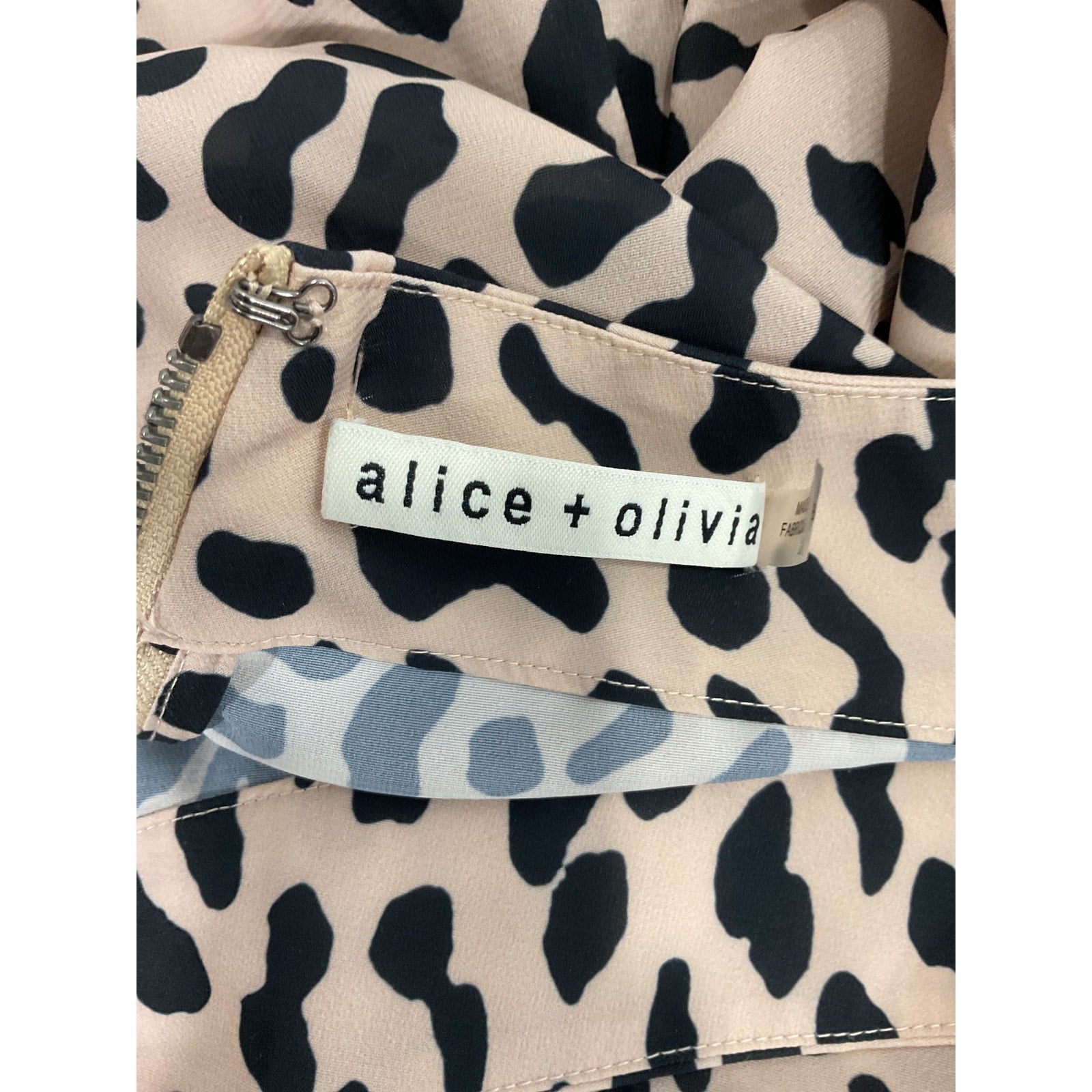 Alice + Olivia 'Athena' White Wide Leg Pant Size 2