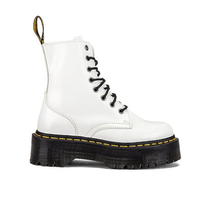 Dr. Martens Chunky White Jadon Boots Size 5M / 6L