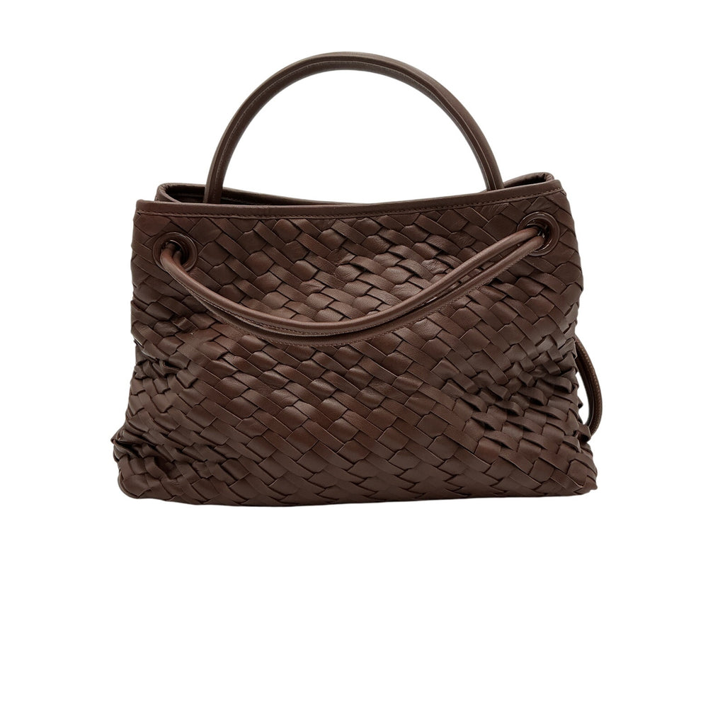 Walter Baker 'Hazel' Brown Leather Top Handle Bag