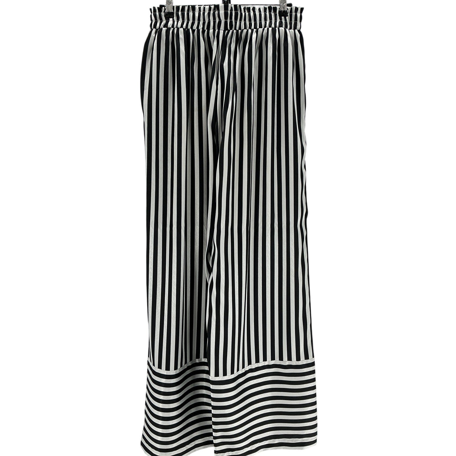 Diarrablu 'Leer Ben' Black Polyester Palazzo Pants Size XL