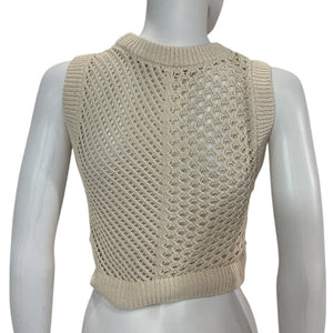 A.L.C. Open Knit Villa Beuden Tank Size M
