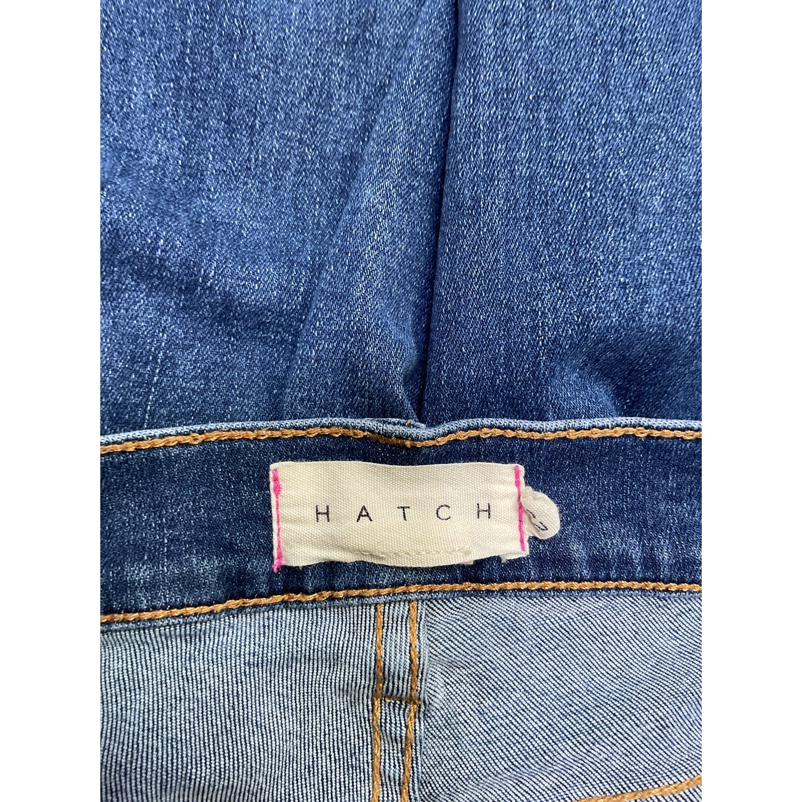 Hatch The Slim Maternity Blue Cotton Denim Jean Size 29