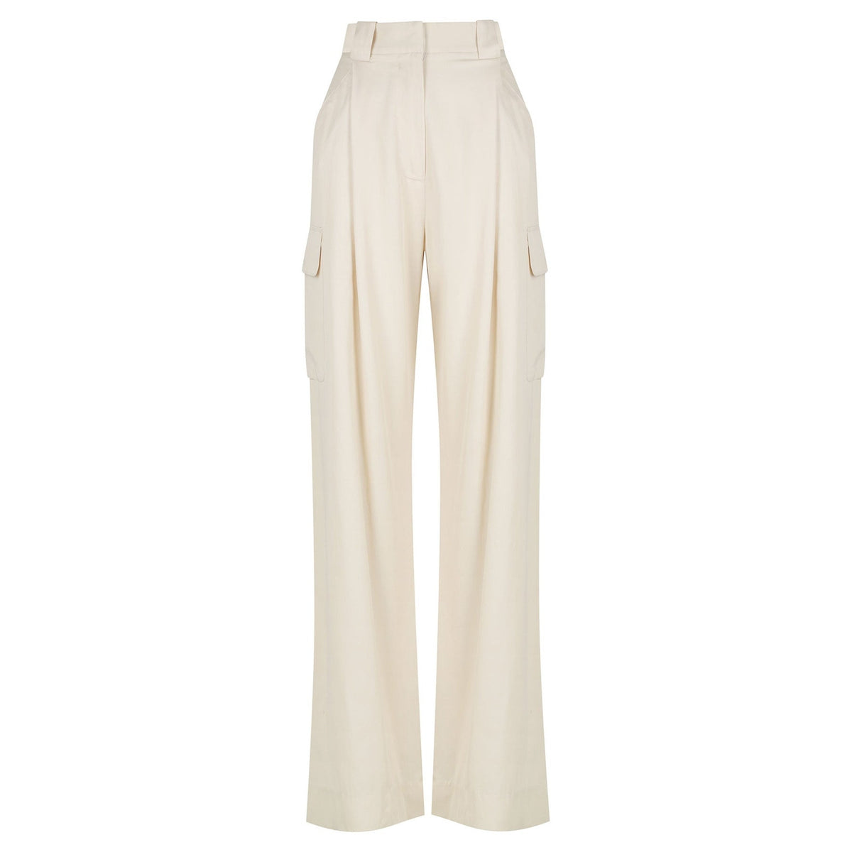 Shona Joy Relaxed Beige Sara Pants Size 6