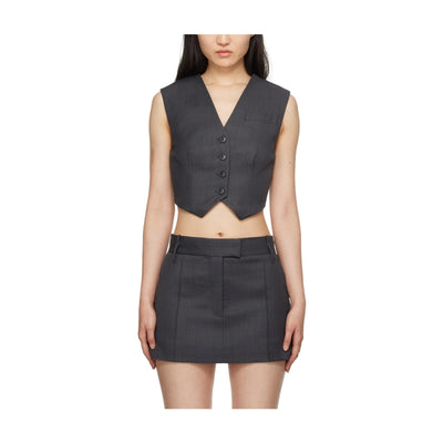Camilla And Marc 'Atlanta' Black Vest Size S
