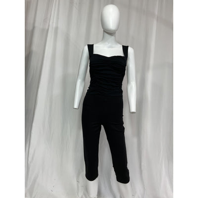 Reformation 'Serafina' Black Knit Two Piece Size S