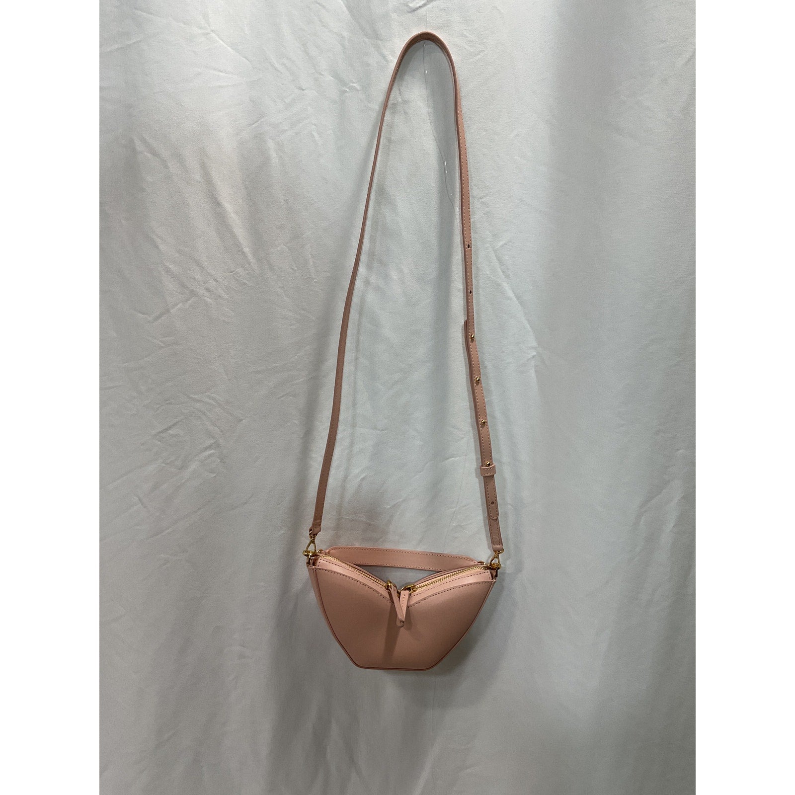 S.Joon 'Tulip' Pink Mini Leather Shoulder Bag