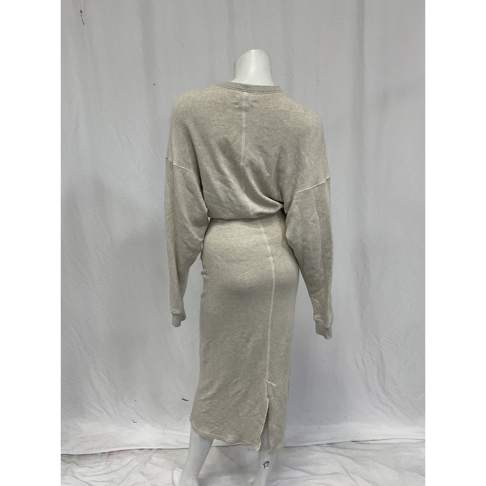 Isabel Marant 'Meg' White Viscose Midi Dress Size 34