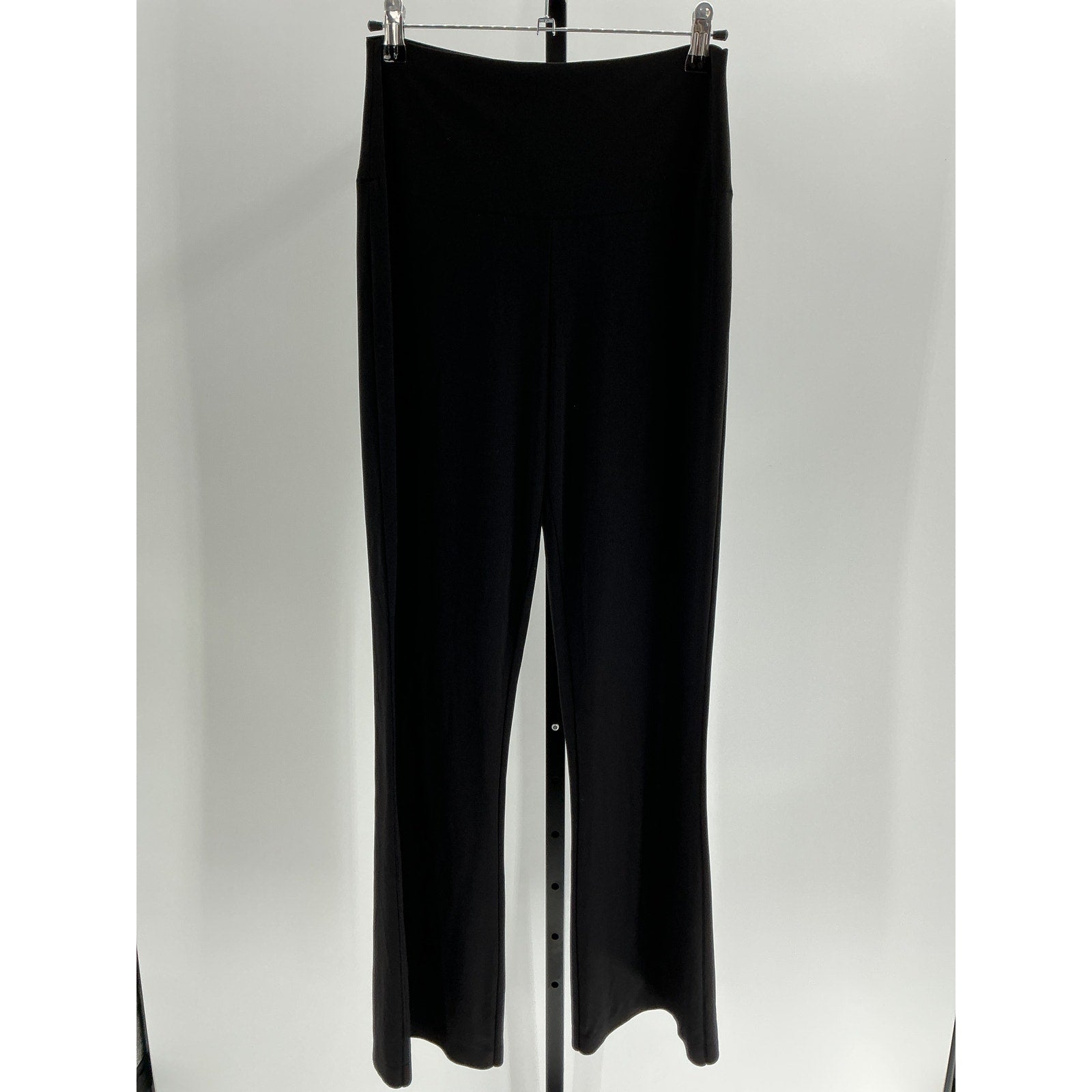 Norma Kamali 'Boot' Black Poly Pant Size M
