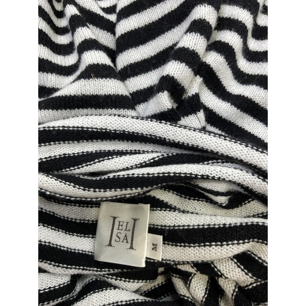 Helsa 'Alva' Black Merino Wool Turtleneck Sweater Size M