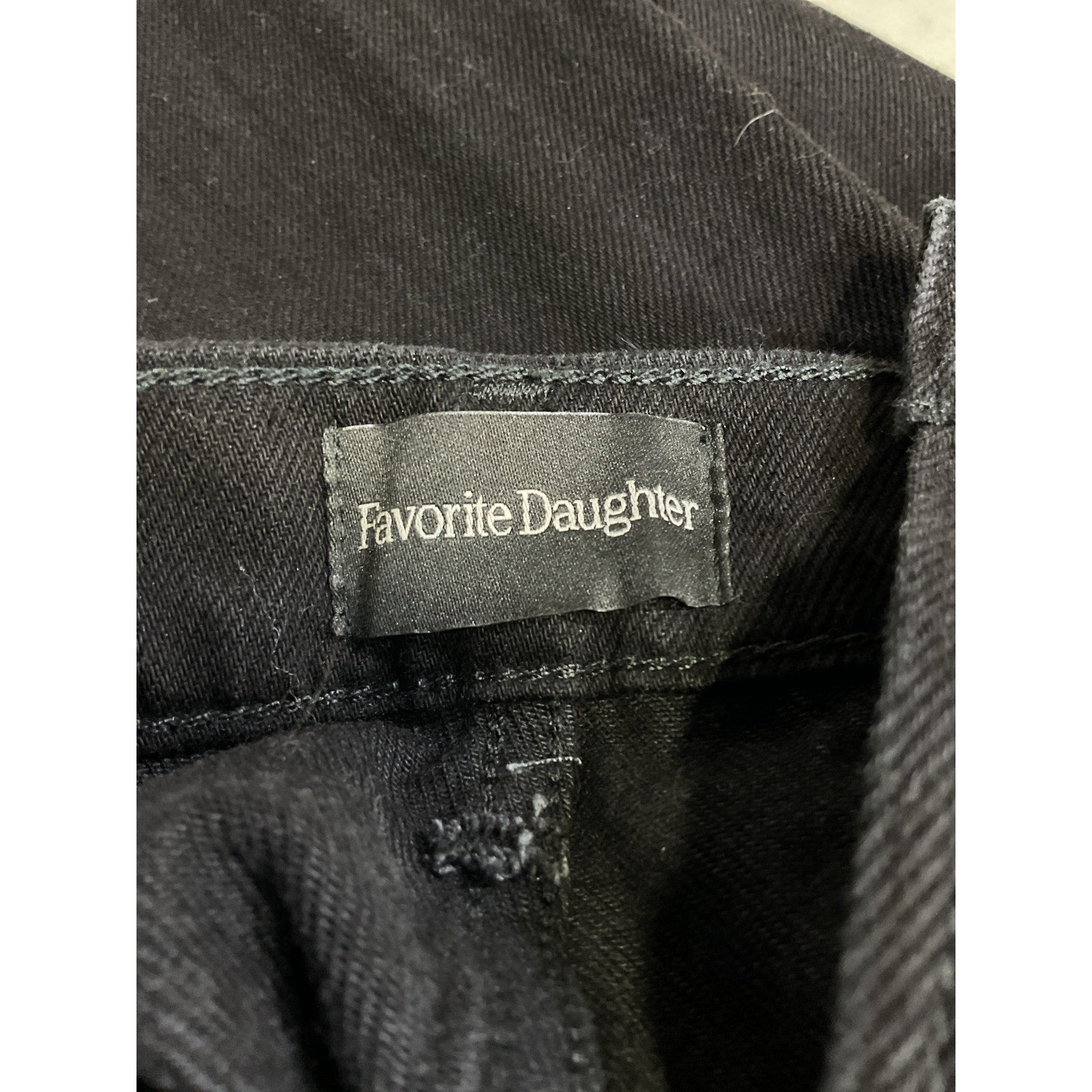 Favorite Daughter 'The Fancy' Black Mischa Wide Leg Denim Jeans Size 29 - NWT