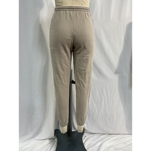 Pangaia Track White Cotton Pants Size XXS