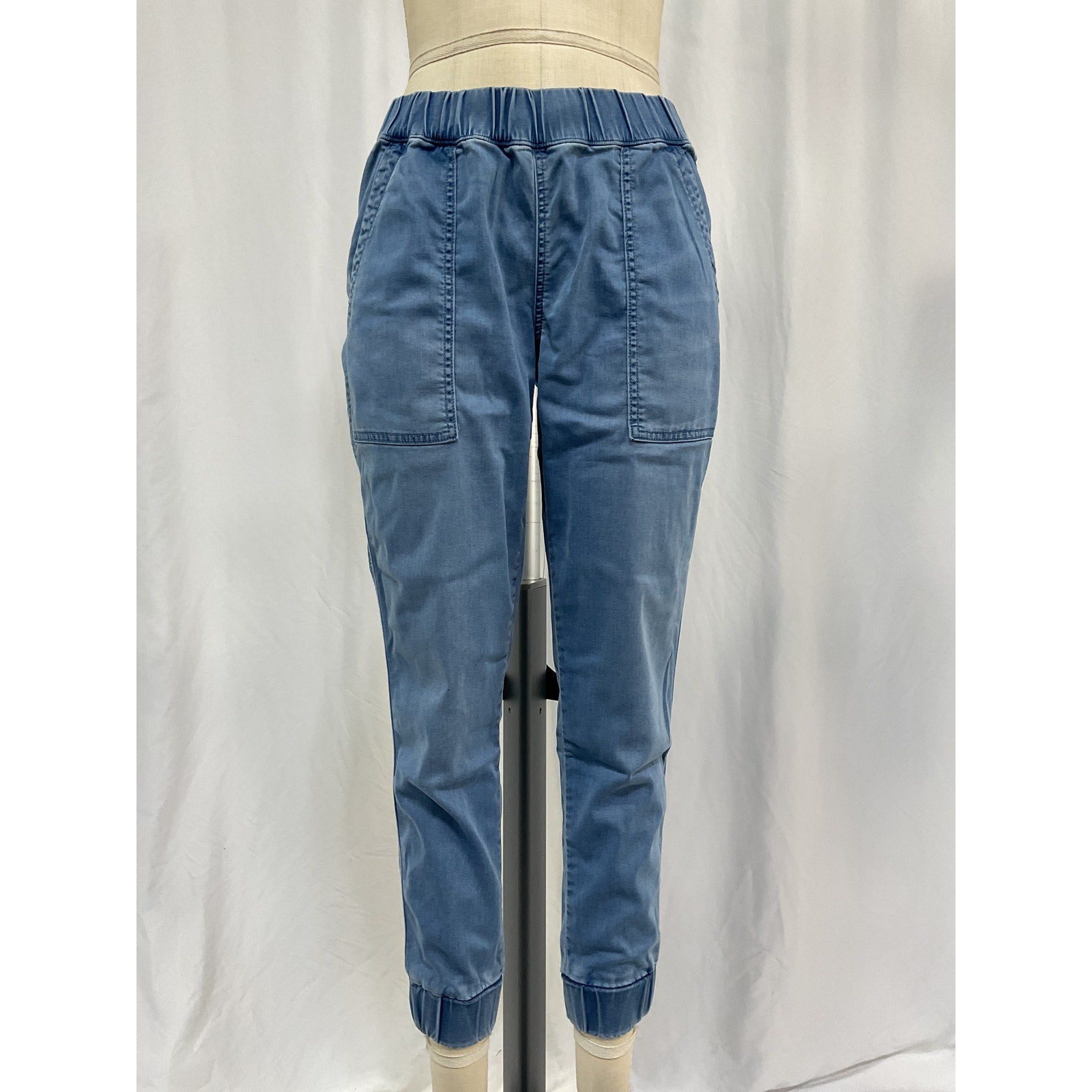 Hatch 'The Easy' Blue Lyocell Denim Jogger Size 1