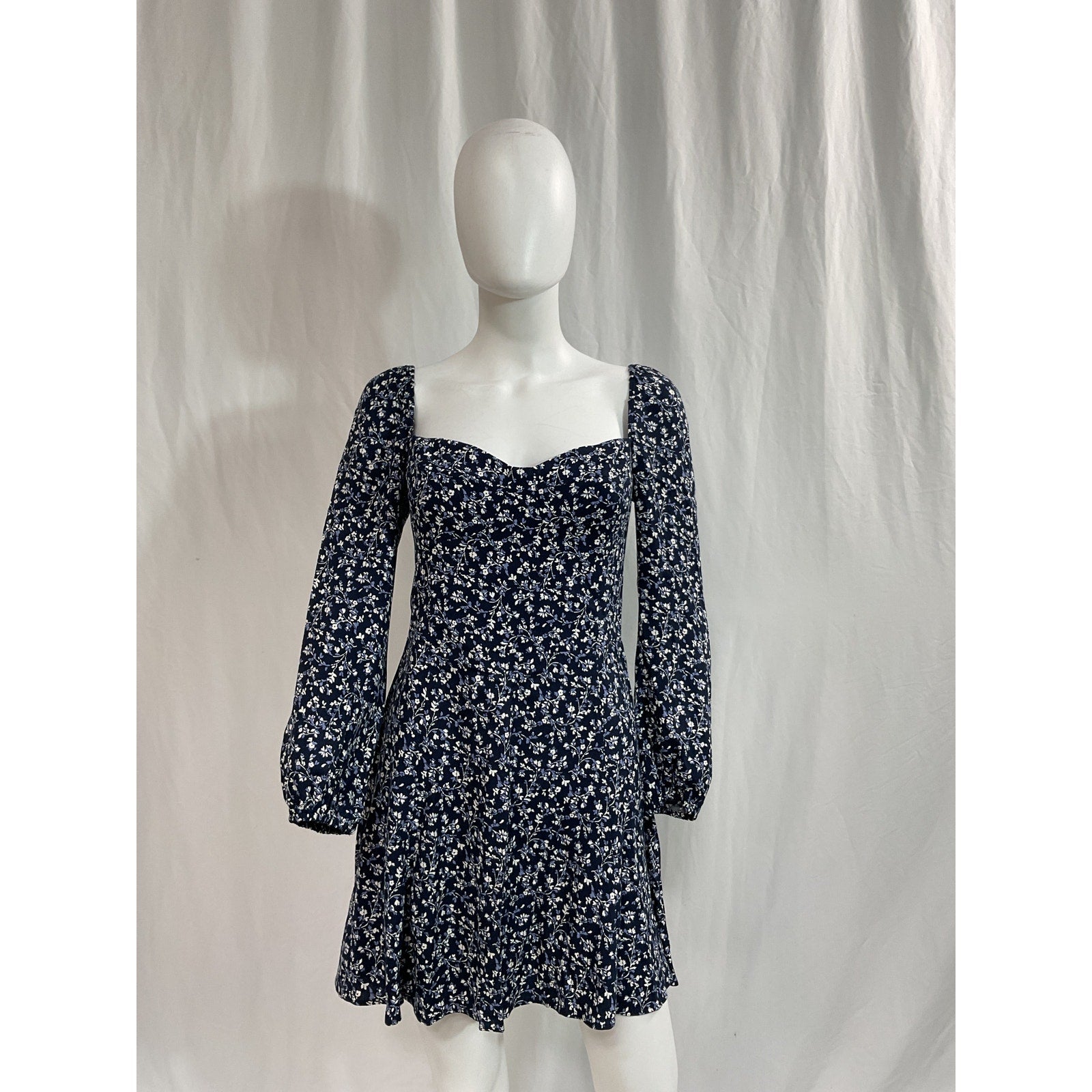 Reformation 'Mochi' Blue Dress Size 8