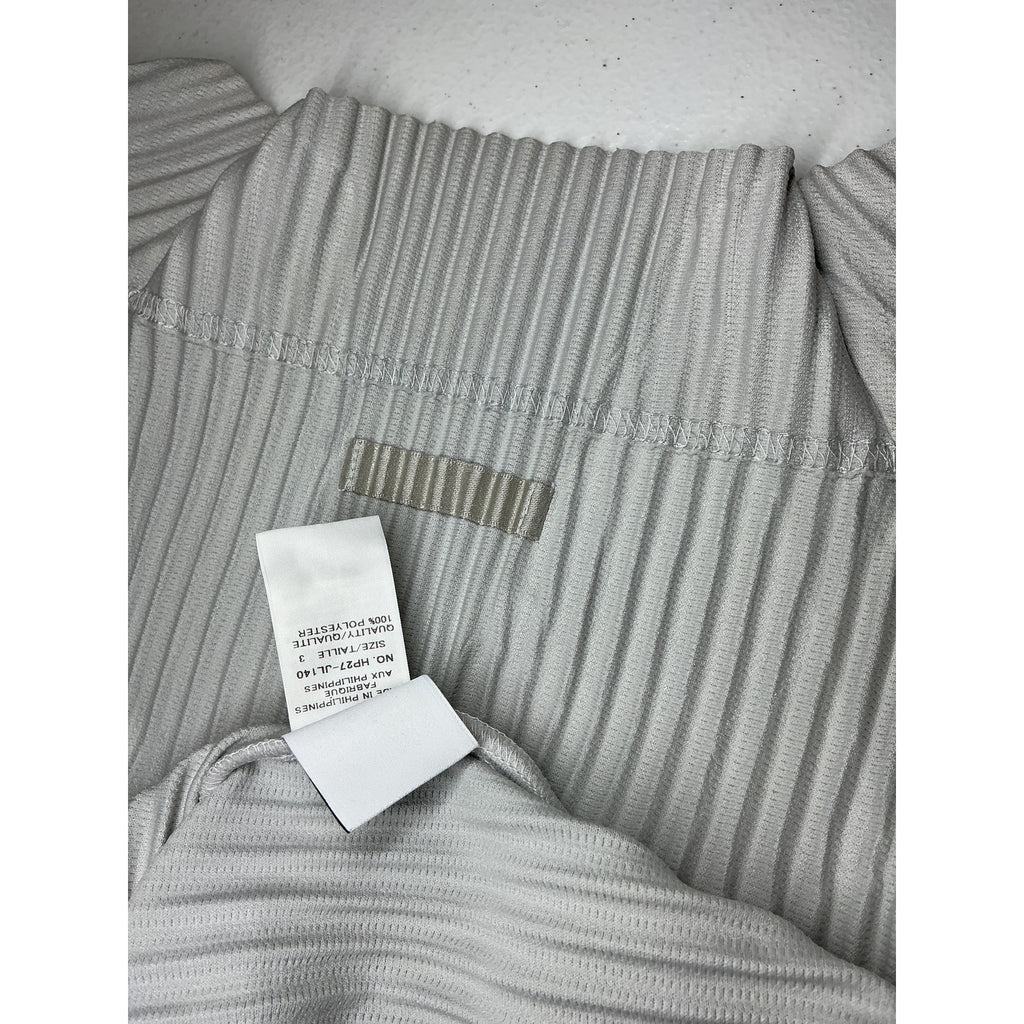 Homme Pliss� Issey 'Miyake' Grey Polyester Blouson Jacket Size 3