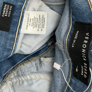 Veronica Beard High Rise Blue Cameron Bootcut Denim Jeans Size 26