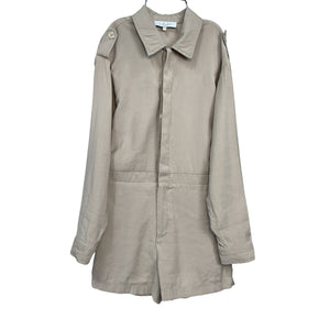 L'Academie 'Dylan' Beige Rayon Romper Size S