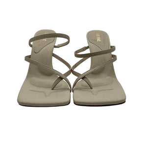 Alias Mae Strappy White Leia Heeled Sandals Size 39 EU / 9 US