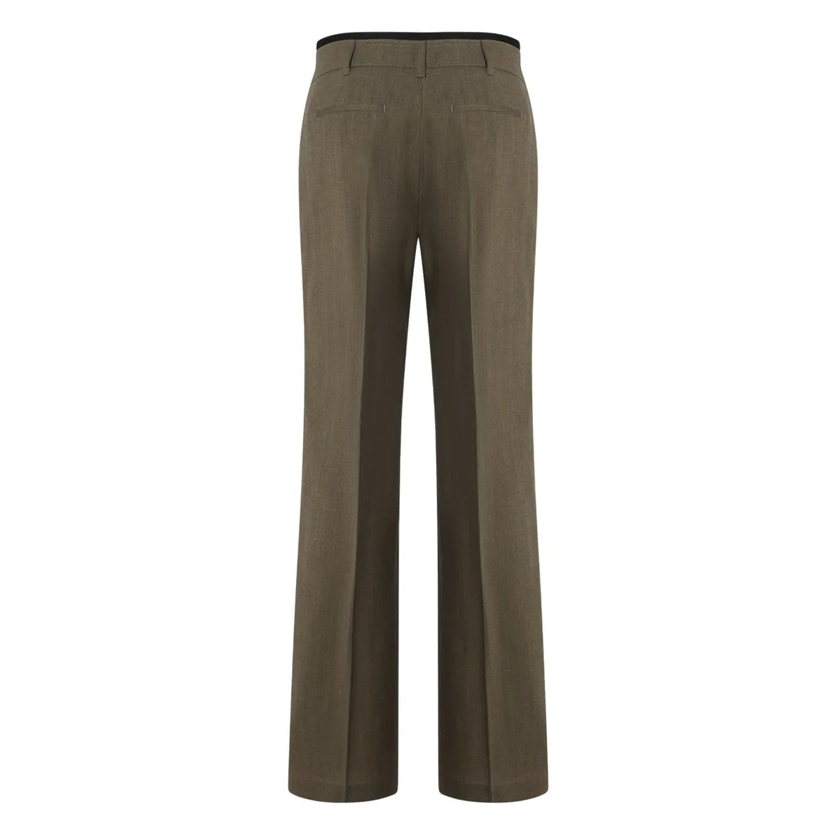 Pinko Classic Marrone Borraccia Tailored Trousers Size IT 36 / US 0