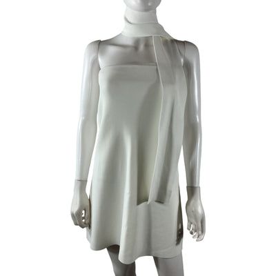 Lpa 'Adrianna' White Viscose Knit Mini Dress Size S