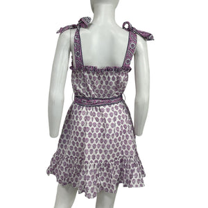 Cleobella Floral Pink Tillie Mini Dress Size XS