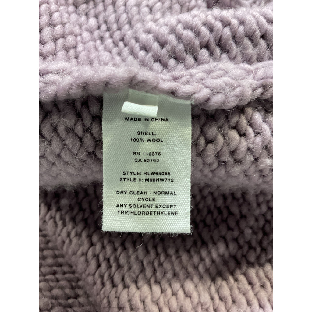 Helmut Lang Purple Wool Sweater Size S