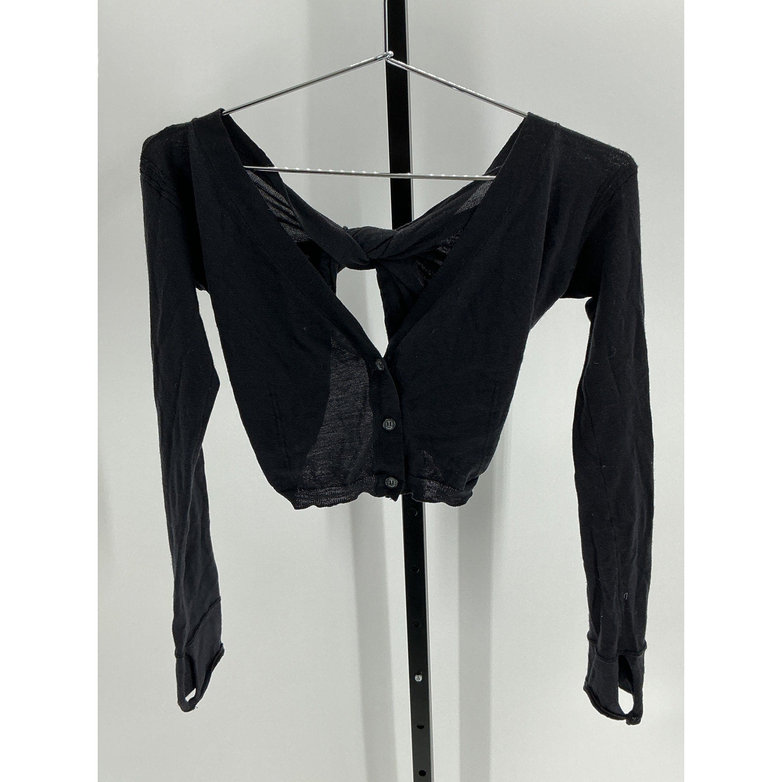 Jacquemus 'Le' Black Wool Cardigan Soli Wool-Blend Cardigan Size 38 - NWT