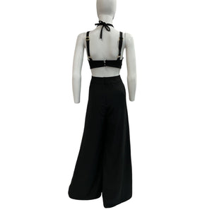 Patbo Sleek Black Cutout Jumpsuit Size 10