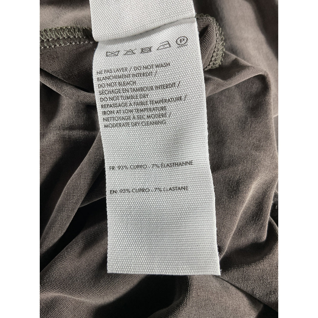 Jacquemus 'La Jupe Espelho' Brown Cupro Skirt Size M - NWT