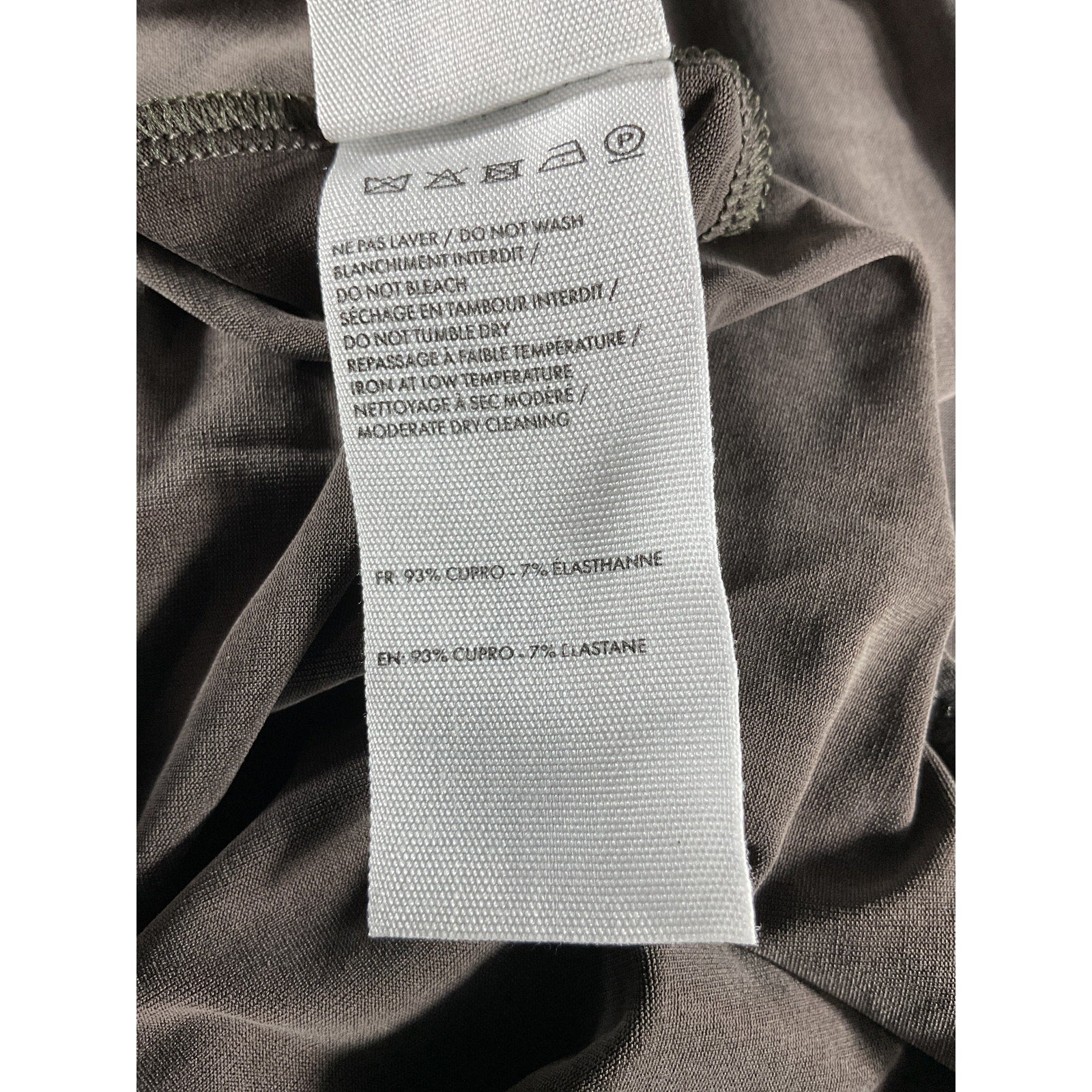 Jacquemus 'La Jupe Espelho' Brown Cupro Skirt Size M - NWT