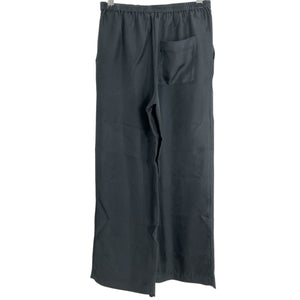 Loulou Studio Relaxed Black Alera Pants Size S