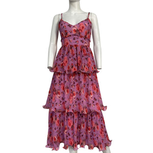 Likely Tiered Lilac Adriana Dress Size 6