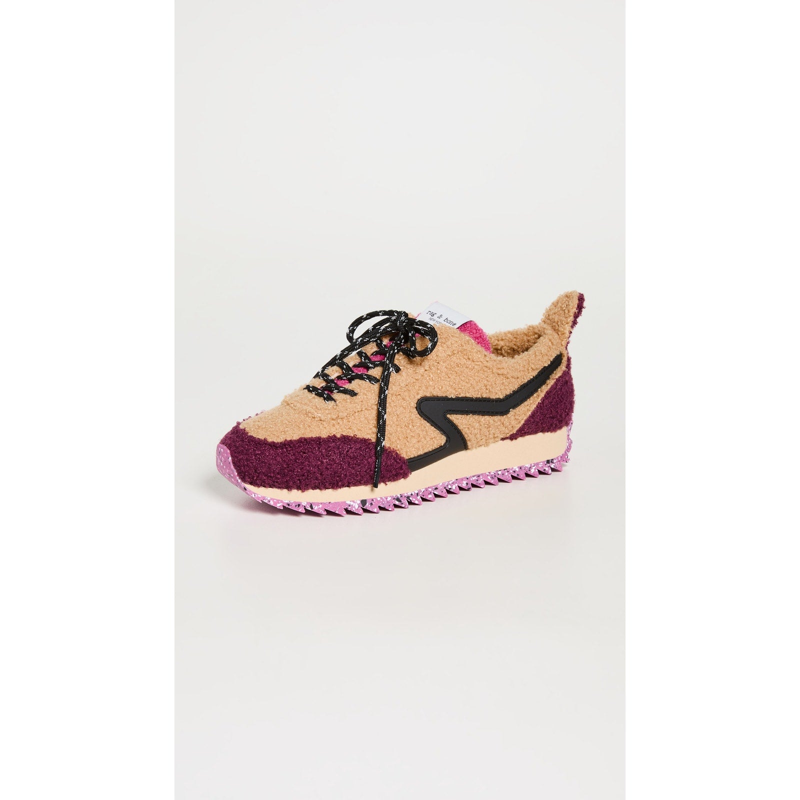 Rag & Bone 'Retro' Tan Runner Sneakers Size 8