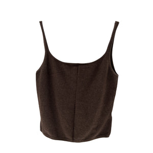 Helsa Knit Brown Alanna Top Size M