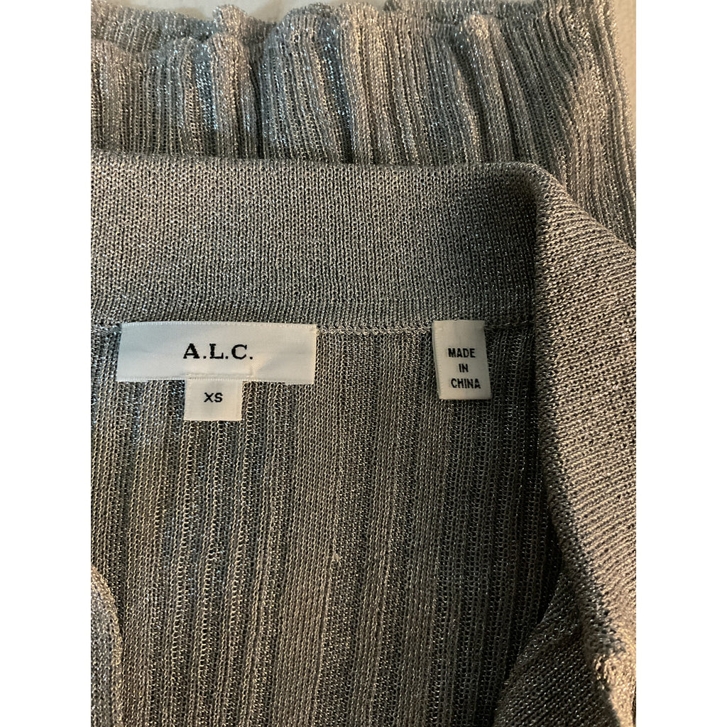 A.L.C. 'Elsa' Gray Top Size XS