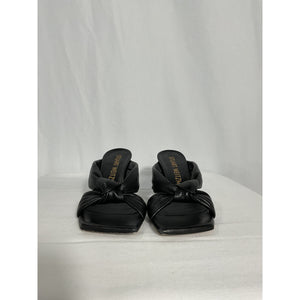 Stuart Weitzman 'Playa Knot' Square Toe Slide Sandals Size 5.5