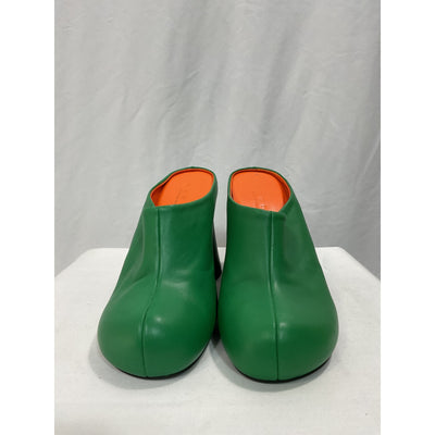 Marni 'Fussbett Sabot' Green Heels Size 10