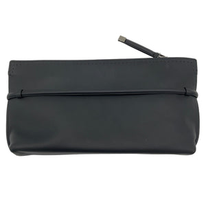 Max Mara Leather Black Archetipo Clutch Bag