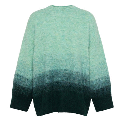 Simon Miller Gradient Green Crewneck Sweater Size XS