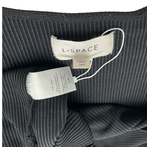 L*SPACE Sleek Black Hayden Dress Size SM S/P