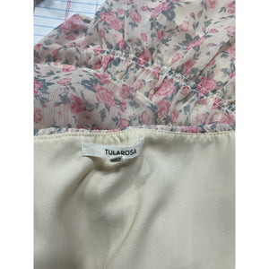 Tularosa 'Gloria' Pink Chiffon Dress Size M